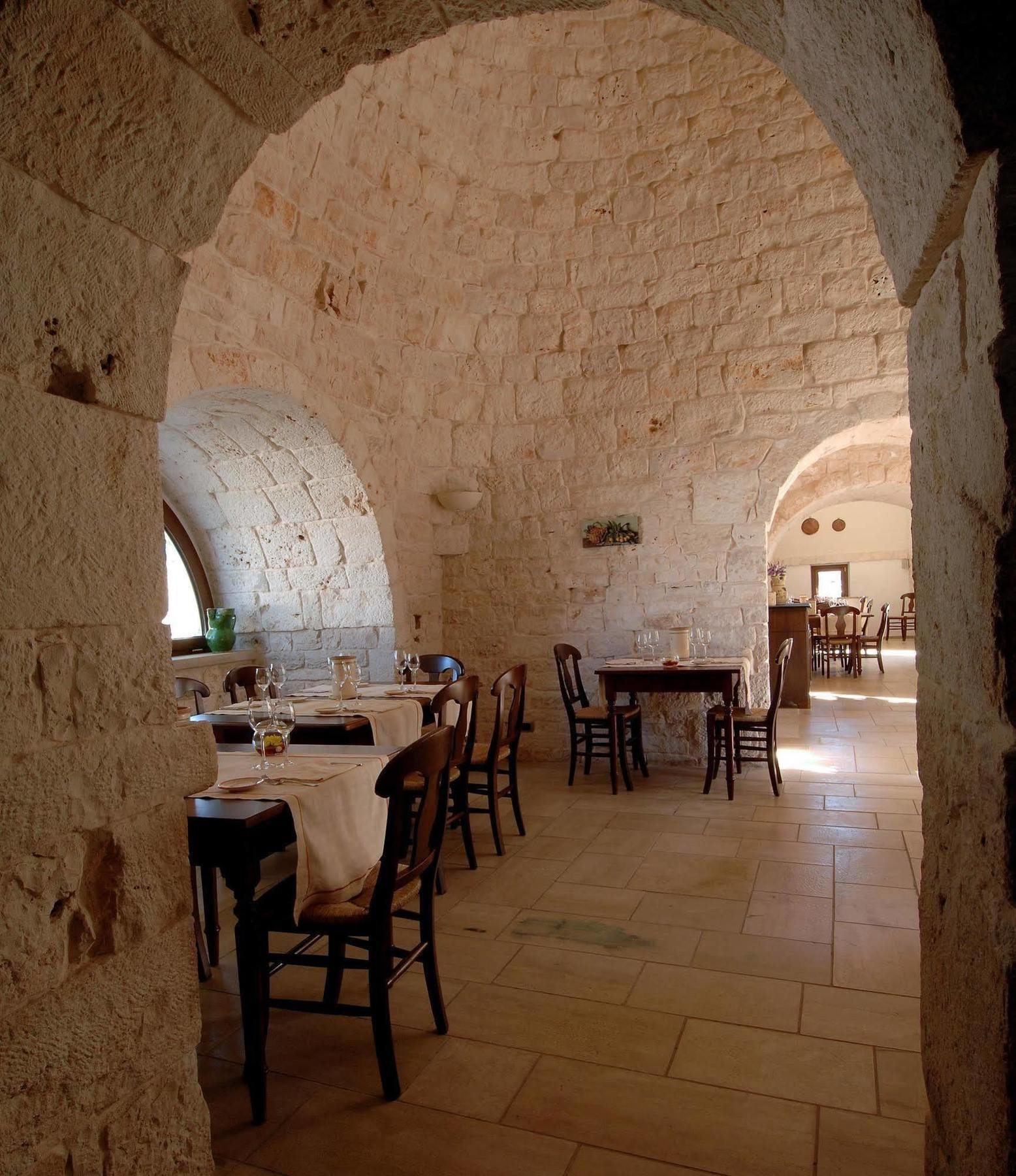 Masseria Chiancone Torricella Martina Franca Restoran foto